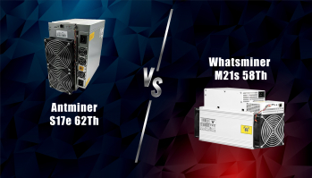 مقایسه ماینر ها: مقایسه دستگاه ماینر S17e 62Th Antminer و Whatsminer M21S 58th | ایران ماین