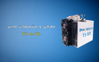 مشخصات دستگاه ماینر مدل Innosilicon ASIC Miner T3 50Th | ایران ماین