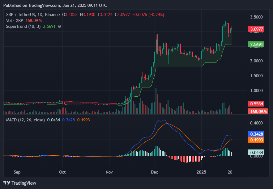 XRP الگوی گاوی اشاره به افزایش به ۴.۴۰ دلار: تحلیلگر - ۲