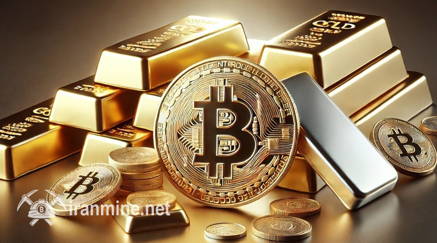 طلا، نقره یا بیت‌کوین؛ کدام یک برای سرمایه‌گذاری مناسب‌تر است؟ | ایران ماین