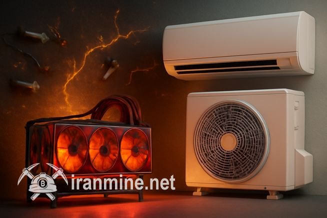 توانیر: ماینرها از کولر گازی هم بیشتر برق مصرف می‌کنند! | ایران ماین