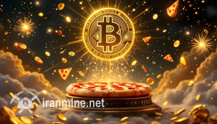 روز پیتزای بیت کوین؛ ۱۵ سال از تاریخی‌ترین معامله رمز ارز گذشت | ایران ماین