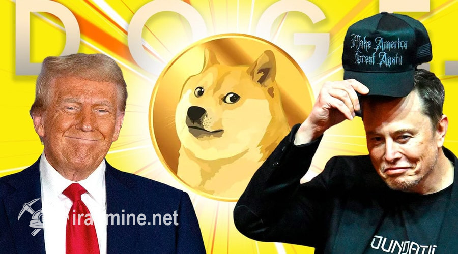 ایلان ماسک دوباره بازار دوج‌کوین را تکان داد؛ جهش DOGE در پی عذرخواهی از ترامپ! | ایران ماین