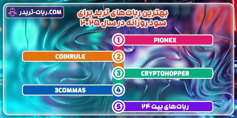 بهترین ربات‌های ترید برای سود روزانه در سال ۲۰۲۵