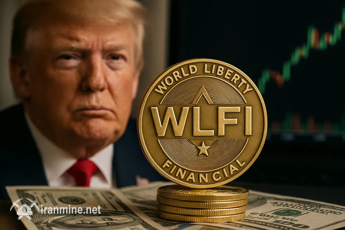 نزول بیش از ۶۰ درصدی نرخ نشان پروژه دیفای ترامپ (WLFI) | ایران ماین
