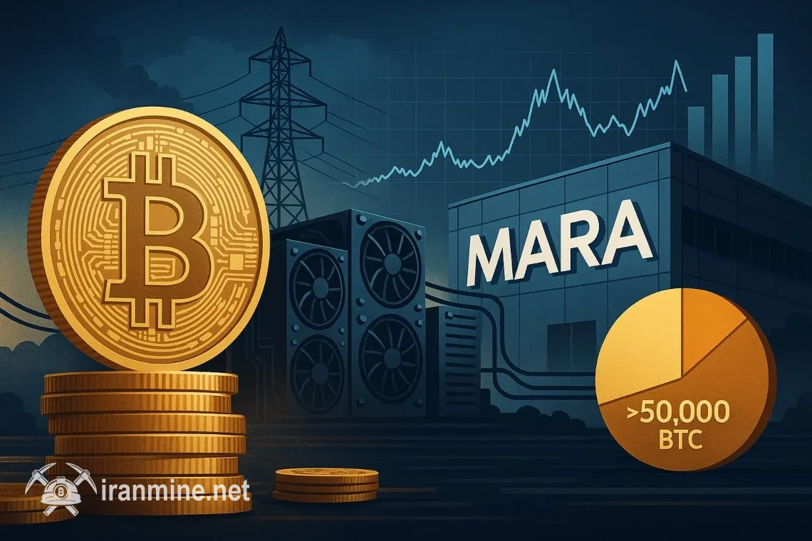 دارایی بیت کوین کمپانی ماینینگ مارا به ۶ میلیارد دلار رسید | ایران ماین