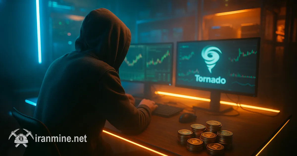 جابجایی ۲۰.۷ میلیون دلار اتریوم توسط هکر رادیانت به تورنادو کش | ایران ماین