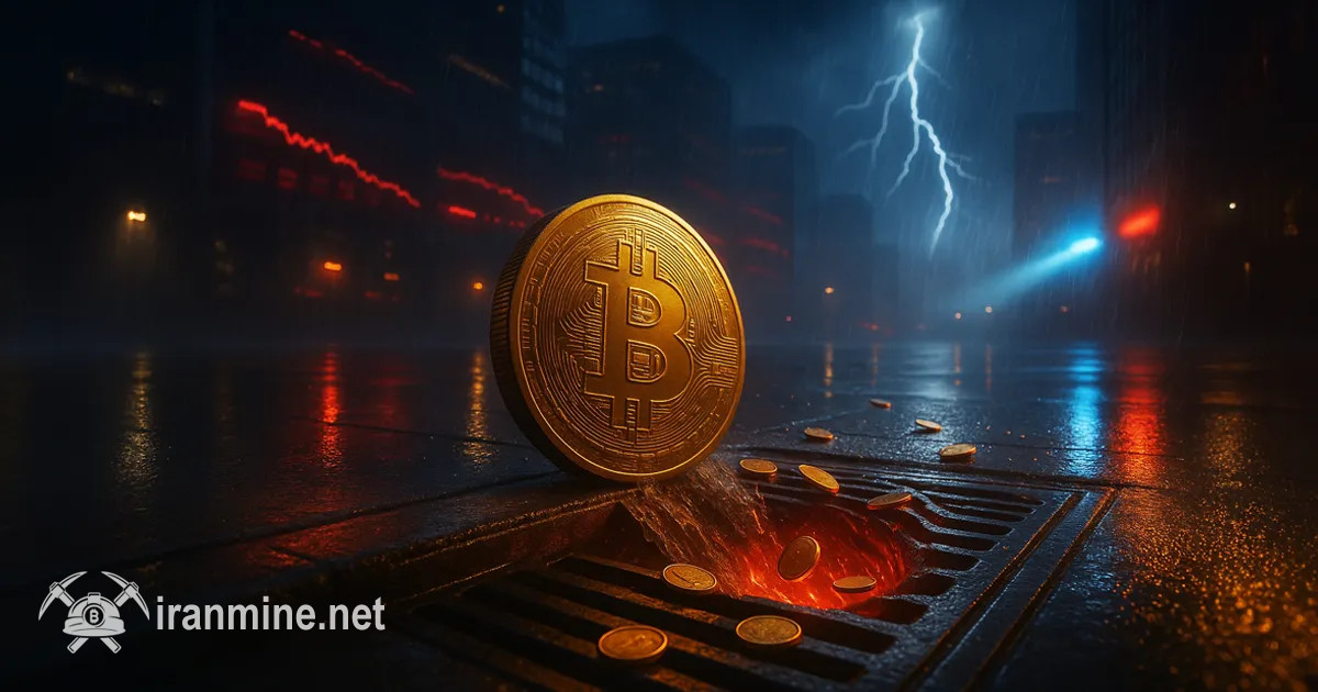 سقوط نرخ بیت کوین به زیر ۱۰۰ هزار دلار برای نخستین بار در ۶ ماه گذشته | ایران ماین