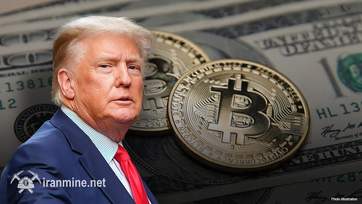 سکوت عجیب ترامپ راجع به کریپتو در سند ایمنی ملی | ایران ماین
