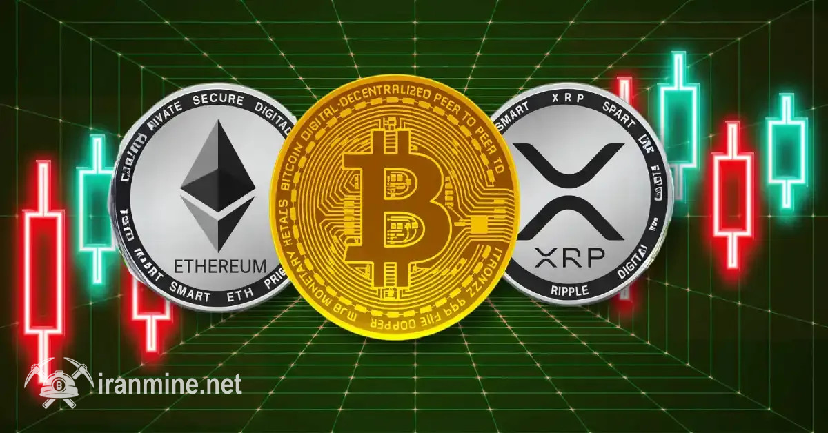 فروش گسترده بیت کوین، اتریوم و ریپل توسط بازیگران بزرگ بازار | ایران ماین