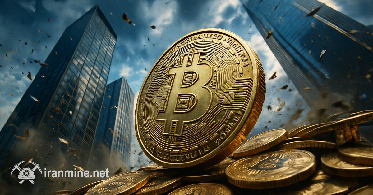 نزولی شدن نرخ بیت کوین هم‌زمان با توسعه بازارهای سنتی | ایران ماین