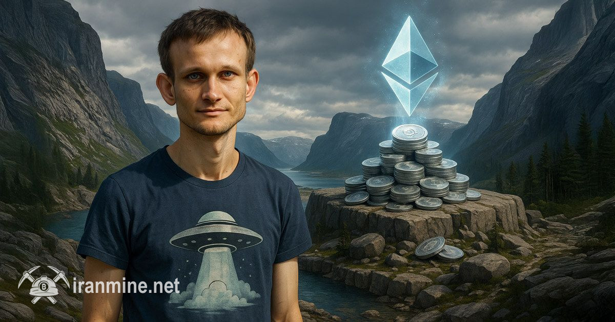 ویتالیک بوترین ۱۶۳۸۴ اتر برداشت کرد | ایران ماین