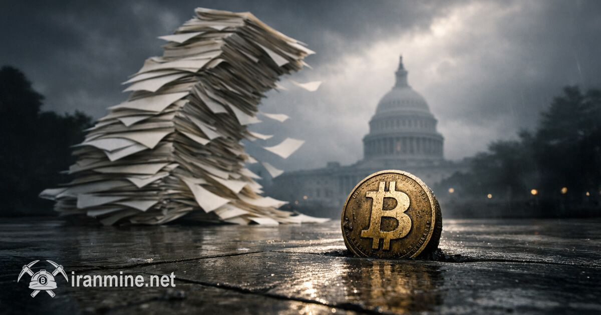 بحران بدهی ۶۴ تریلیون دلاری آمریکا؛ آیا بیت کوین پناهگاه امن جدید خواهد بود؟ | ایران ماین